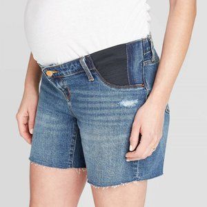Isabel Maternity shorts denim size 2